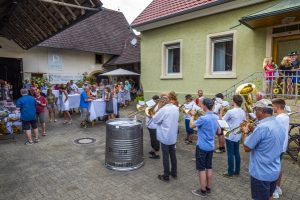 Musikalischer Dorfspaziergnag Musiverein Freiburg Tiengen
